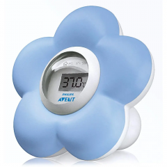 AVENT New Digital Baby Bath and Room Thermometer Blue SCF550 20