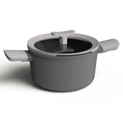 Berghoff Leo Cooking Pot 20cm With Gray Aluminum Lid 3950167