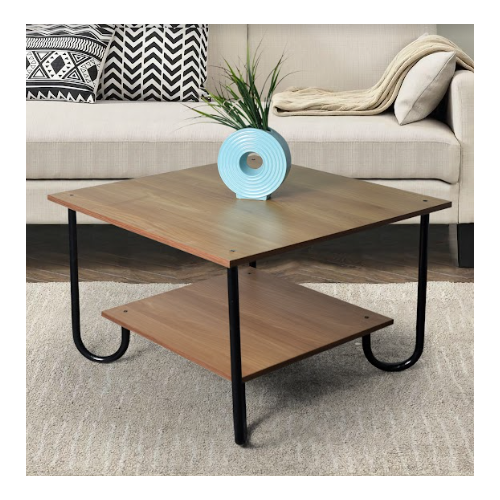 Wood & More Steel Sofa Table 80*80*50 cm CT-Steel-5