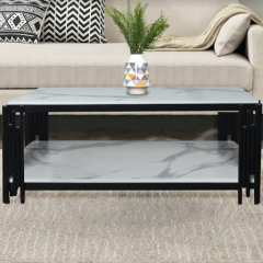 Wood & More Steel Sofa Table 120*60*45 cm CT-Steel-7
