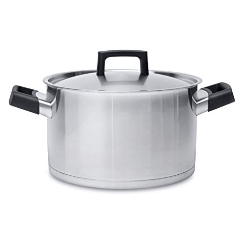 Berghoff Pot With Lid 24 cm Silver 3900024