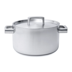 Berghoff Cookware With Lid 24cm Silver 3900034