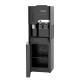 Tornado Water Dispenser 2 Spigots with Refrigerator 16L Black TWD-36CH-BR