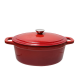 Berghoff Ron Cast Iron Oval Pot 29*23 cm Red 8500913