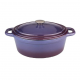 Berghoff Ron Cast Iron Oval Dish 34*25.5 cm Violet 8500929
