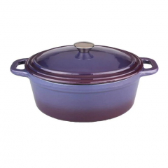 Berghoff Ron Cast Iron Oval Dish 34*25.5 cm Violet 8500929