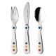 Berghoff Essentials Circus Kids Knife And Fork Spoon Set Silver 1204030