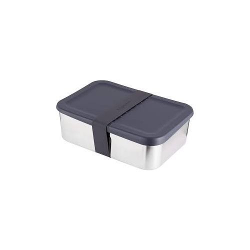 Berghoff Essentials Lunch Box 21 * 14.5 * 7 cm Silver 1100196