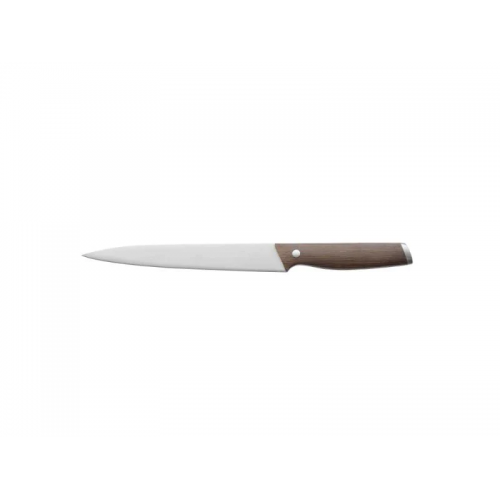 Berghoff Essentials Carving Knife With Wood Handle 20 cm Brown Stainless Steel 1307155