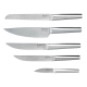 Berghoff Essentials 6 Piece Knife Block Beige / Silver 1306210