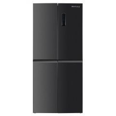 White Whale Refrigerator 415 Liter 4 Doors No Frost With Digital Inverter Screen Black WR-6399AB INV