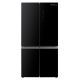White Whale Refrigerator 450 Liter 4 Doors No Frost with Digital Screen Inverter Glass Black WR-G8399AB INV