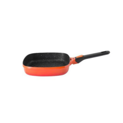 Berghoff Square Grill Pan with Detachable Handle 24 cm Red 2307412