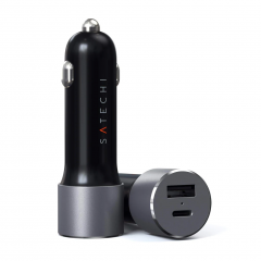 Satechi Type-C PD Car Charger 72W Space Gray ST-TCPDCCM