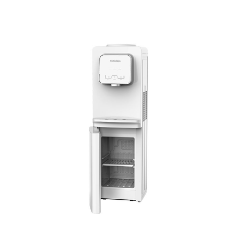 Tornado Water Dispenser 1 Faucet 16 Liter With Fridge White TWD-36T-WR