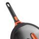 Berghoff Covered Stay-Cool sauté pan Orange 24 cm Gem 2307404