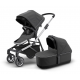 Thule Sleek City Stroller With Bassinet Aluminium 11000008