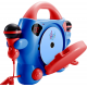 BIGBEN CD Player For Kids FM Radio LED Display Mic AUX Multi Color CD59BOYSSTICK