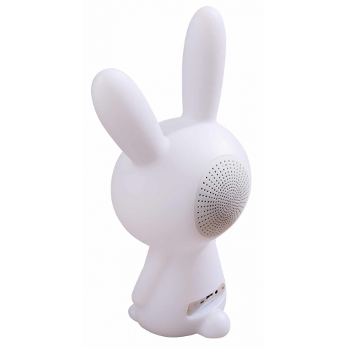 BIGBEN Rabbit Wireless Speaker Luminus Transparent White BTLSRABBIT