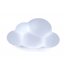 BIGBEN Wall Light Speaker Cloud Luminus Transparent White BTLSWCLOUD