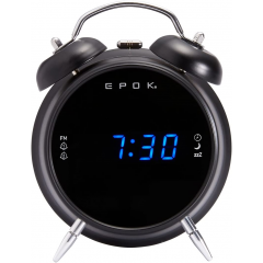 BIGBEN Dual Alarm Clock Radio Black RR90EPOKN