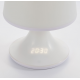 BIGBEN Radio Alarm Clock Luminus With Projector Transparent White RRVP01