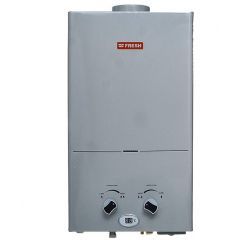 Fresh Gas Water Heater 10 Liter With Adapter Silver F10L-11064