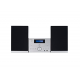 Thomson Home Audio Microsystem 50 Watt Cd MP3 Usb Black * Silver MIC122BT