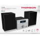 Thomson Home Audio Microsystem 50 Watt Cd MP3 Usb Black * Silver MIC122BT