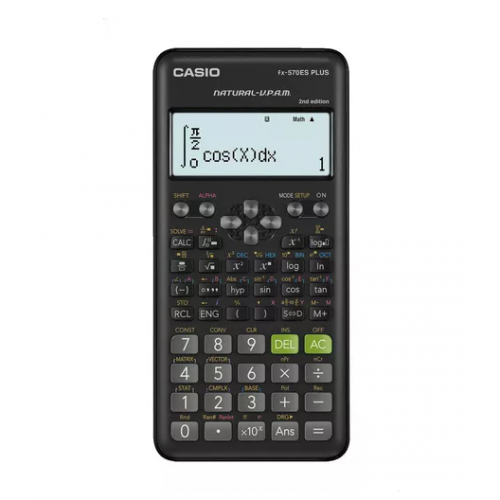 Casio Scientific Calculator Black FX-570ESPLUS-2WDTV
