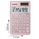Casio Portable Digital Calculator Pink SL-1000SC-PK-N-DP
