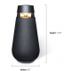 LG XBOOM 360 Omnidirectional Sound Portable Bluetooth Speaker w/ up to 24HR Battery XO3QBK
