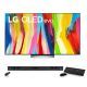 LG OLED TV 77 Inch C2 Series, Cinema Screen Design 4K Cinema HDR WebOS Smart AI ThinQ Pixel Dimming OLED77C26LA