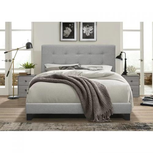Domani Bed 100*160*200 cm Gray BED-18