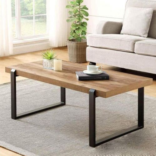 Domani Coffee Table 100*60*45 cm Brown*Metal C079