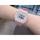 Casio Women's Watch Diametre 43.2 mm Digital Square Face Resin Band Pink W-218HC-4AVDF