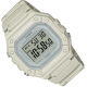 Casio Women's Watch Diametre 43.2 mm Digital Square Face Resin Band Beige W-218HC-8AVDF