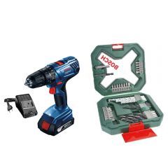 Bosch Cordless Combi Drill Professional 1700 RPM and Accessory Kit 6224001747038