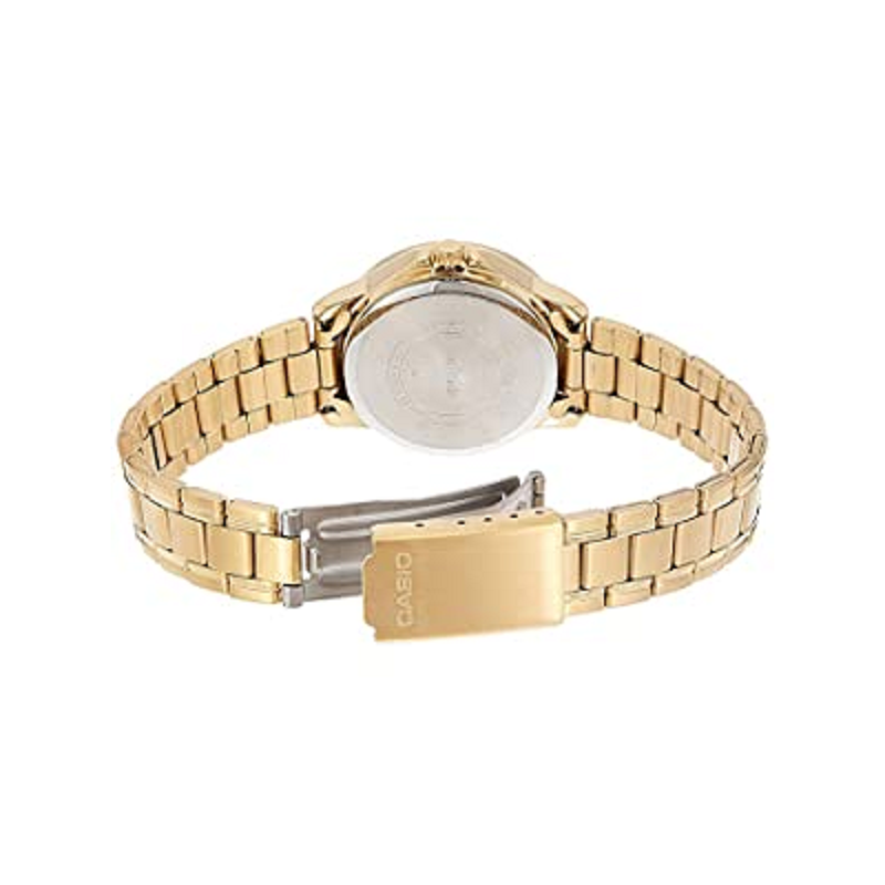 Casio Women's Watch Analog Stainless Steel Band Diametre 30.2 mm Gold ...