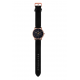 Casio Men's Watch Leather Round Shape Analog Diametre 40 mm Black MTP-E320RL-1EVDF
