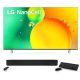 LG NanoCell TV 86 Inch NANO79 Series Cinema Screen Design 4K Active HDR WebOS22 With ThinQ AI 86NANO796QA