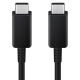 Samsung USB Cable USB-C to USB-C 5A 1.8m Black EP-DX510JBEGEU