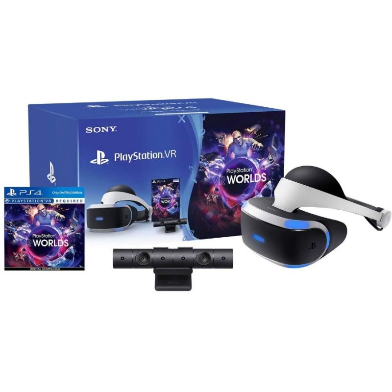 mareridt Frosset kvarter Sony PlayStation 4 VR Starter Kit with Camera And Vr World Game PS4-VR