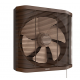 Tornado Bathroom Ventilating Fan 25 cm Privacy Grid Creamy & Brown TVS-25CN