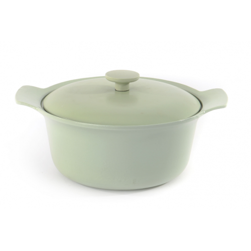 Berghoff Ron Covered Stockpot Cast Iron 24 cm Green 3900045