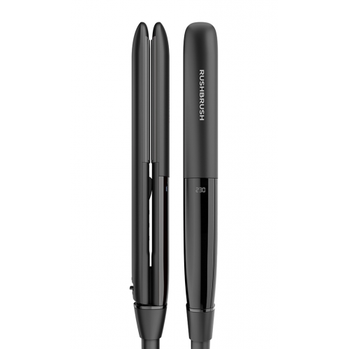 Rush Brush Hair Straightener Black RB-X1PRO