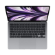 Apple MacBook 13 inch M2 Chip with 8‑core CPU and 8‑core GPU 256GB SSD Space Gray MLXW3AB-A