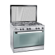 Unionaire Cooker 5 Gas Burners 60*90 cm with Fan Stainless Steel C69SVM-AC-447-SOF-ECOP-2W