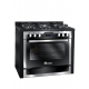 Unionaire I Chef Cooker 5 Gas Burners 90*60 cm with Fan Stainless Steel C69GB1-1GC-383-IDSP-S-PC-2W-AL