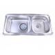 Purity Sink Double Bowl 100*48 Stainless Steel ISD1000